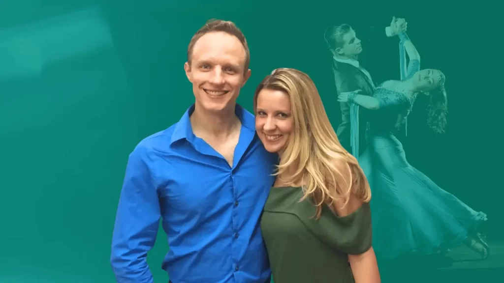 Ms rachel with her husband