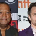 Laurence Fishburne and Dwayne Johnson